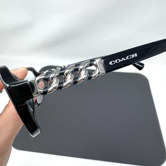 Coach Eyeglasses HC 6075Q 5002 (Black) Frames 52 [] 18 135 - Picture 7 of 10